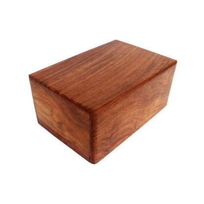 Box for ashes - dark wood medium